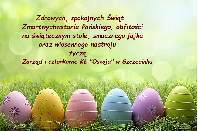 Zdrowych i spokojnych Świąt Wielkiej Nocy